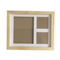 thumbnail image 4 of YSNOOWE Handprint And Footprint Frame Wooden Color Keepsake Kit With Ink Pad For Capture Tiny Details And Memories, 4 of 5