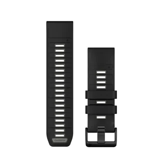 Garmin QuickFit® 22 Watch Bands, Marsala/Graphite Silicone