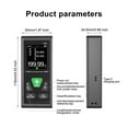 thumbnail image 3 of 2 Way Measure Meter Ranfinder Green Distance Meter Mini Digital Ran Finder 60M 100M ,High Accuracy, 3 of 7