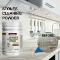 thumbnail image 1 of Stone Cleaning Powder, Household Kitchen Countertop Marble Tile Stain Cleaning Decontaminating Polishing Powder, 1 of 5