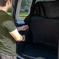 thumbnail image 5 of Xoenoiee Galaxy Wolf Forest Pattern Rear Bench Towel Seat Covers, Nonslip Back Seat Cover Washable Bench Seat Covers, Wear-resistant Car Seat Covers Protector for Dogs, 5 of 7