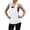 Z01-White, variant on Gym Tops for Women Workout Sleeveless Summer Athletic Tank Tops Open Back Undershirt Workout Sports Shirts Oversized Racerback Breathable Tee (Army Green,S)