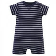 thumbnail image 3 of Touched by Nature Baby Boy Organic Cotton Rompers 3pk, Fishing Boats, 18-24 Months, 3 of 4