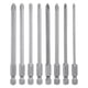 thumbnail image 1 of Juego de 8 piezas de puntas de destornillador Phillips Uxcell de 4" de longitud, brocas magnéticas en cruz, 1 of 6