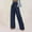 Navy, variant on SNKSDGM Women's Plus Cargo Pants Women Jeans Blue Pants for Women Jeans Womens Casual Solid Color Loose Pockets Elastic Belt Waist Pants Long Trousers