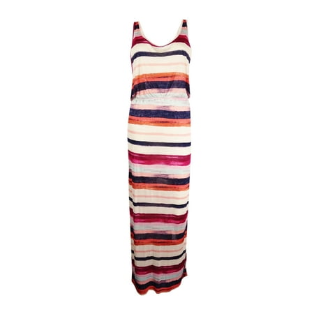 Multi Layer Suits - Chelsea Sky Women's Printed Layered Maxi Dress (S, Multi)