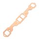 thumbnail image 5 of 2Pcs Cuadrado Puerto Encabezado Reutilizable Escape Colector Juntas para Coche, 5 of 6