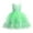 Green, variant on FAOWME Toddler Girls Sleeveless Lace Butterfly Embroidery Princess Pageant Gown Party Evening Dress Wedding Dress For Child Clothes Fashion White 5-6 Years