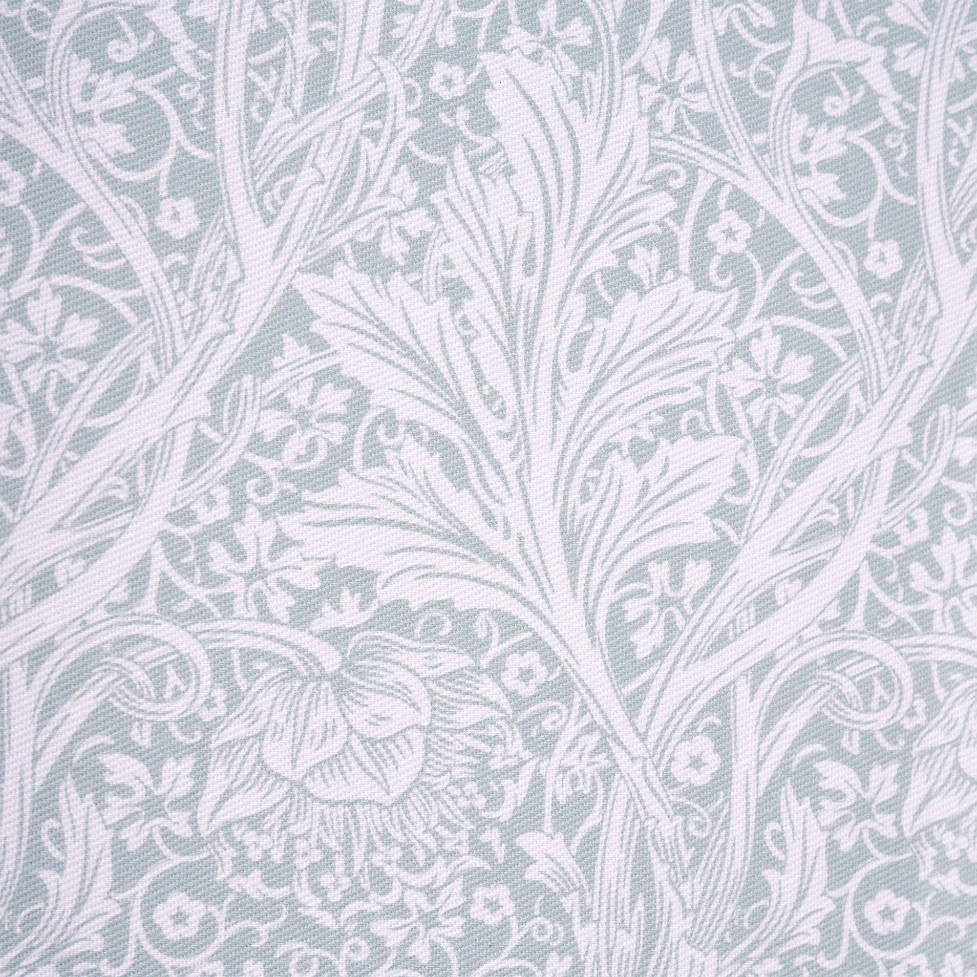 Home Decor Collection Green Printed Framed Floral Pattern on Linen Wall Art