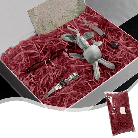 YOHAVEN Wedding Candy Gift Box Shredded Paper Filler for Birthday Party Holiday Gift Basket Packaging Craft Supplies Decorative Table Centerpiece Home Decor