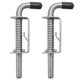 thumbnail image 1 of 2 pasadores de cierre de acero inoxidable de 5 pulgadas con resorte, 2 mm de grosor, para cerradura de puerta, cepillados, s20241224330, 1 of 5
