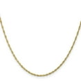 thumbnail image 2 of 10K Yellow Gold Singapore Chain Styles Necklace 1.4 mm 24 inch, 2 of 4