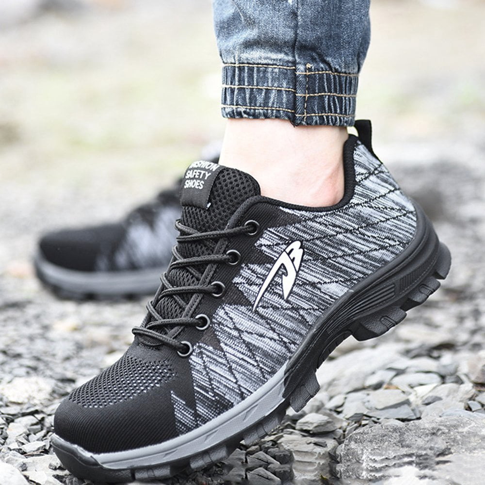 Outad Outdoor Sports Shoes Rubber Sole Running Jogging Shoes Men Woman Casual Shoes, Men's, Size: 45, Gray