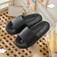 thumbnail image 3 of Zapatillas de casa antideslizantes Sunnimix 44-45 Negro, 3 of 8