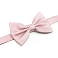 thumbnail image 4 of OCIA Mens Pre-tied Solid Bowtie Adjustable Formal Tuxedo Bow Tie for Wedding Party, 4 of 6
