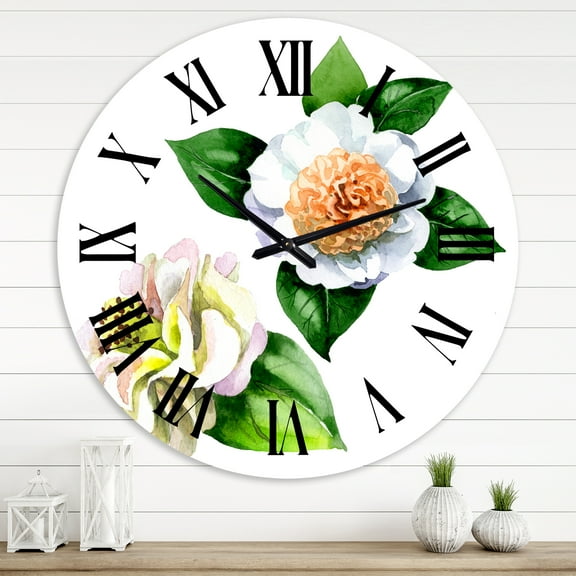 Designart 1 in Quartz Traditional Wall Clock