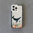 thumbnail image 1 of Whale Transparent Funny Phone Case For Iphone 15 Series,iPhone 15, 1 of 8