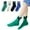 Z12Green, variant on Utlike Kids Socks For Boys Comfortable Breathable Everyday Casual Wear With Stretch Fit For Sports Size 6 Years-8 Years