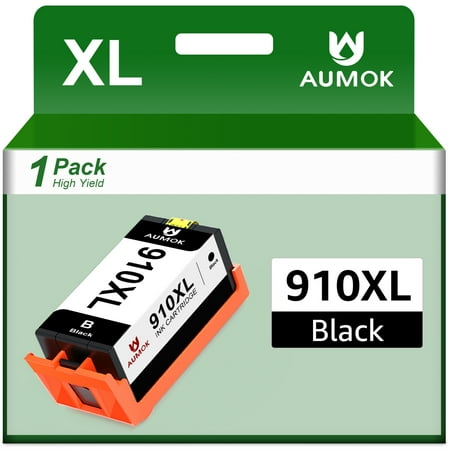 High Yield 910XL Black Ink Cartridge Replacement for 910 XL HP Printer Ink for OfficeJet Pro 8020 8030 8025 8035 8028 OfficeJet 8022 8010 8015 (Black, 1-Pack)