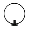 thumbnail image 3 of Candelabro Retro, Candelabro Antiguo De 23 Cm, Candelabro Decorativo De Forma Redonda, Candelabro, Decoración De Mesa, Boda, Negro, 3 of 5