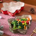 thumbnail image 4 of Ceramic Pie Wide Noodles Baking Plate Creative Design Non Stick Oven Baking Plate, 800ML, 4 of 5