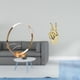 thumbnail image 2 of Portabotellas de vino,Soporte para botellas de vino,soporte para botellas de vino,estante de hierro,Decoración de gabinete de vino tinto de regalo de barra de cocina,Escultura de, 2 of 8