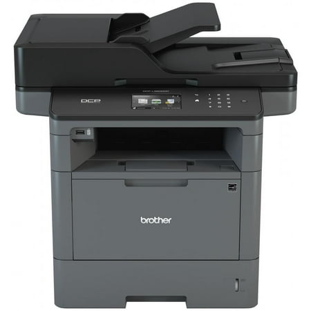 Brother Monochrome Laser Printer, Multifunction Printer and Copier, DCP-L5600DN, Flexible Network Connectivity, Duplex Printing, Mobile (Best Monochrome Laser Printer For Small Business)