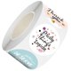 thumbnail image 1 of Small Business Thank You Stickers Gift Label Stickers Party Goodie Bags Assorted Color 1 Roll, 1 of 4