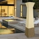 Patio Heater Cover Imperméable à l'Eau Facile Assemblage Solide Debout Pyramide Carrée Torche Couvercle pour Terrasse – image 2 sur 7