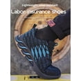 thumbnail image 6 of OwnShoe Lightweight Steel Toe Work Shoes for Men Women Safety Shoes Nonslip Industrial Sneakers, 6 of 8
