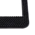 thumbnail image 3 of Miulika 2x 12"x6" Plate Frame Bling Rhinestone Crystal Diamond 8 Row Black, 3 of 9