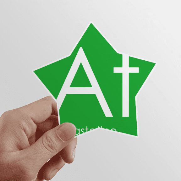 Chestry Elements Period Table Halogens Element Astatine At Star Sticker Paster Vinyl Car Tags Decoration Decal