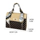 thumbnail image 3 of Bolso bandolera de un solo hombro de cuero de gran capacidad con múltiples compartimentos para mujer, bolso bandolera de cuero para mujer, diseño de compartimento espacioso, estilo elegante, 3 of 7