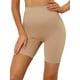 thumbnail image 1 of INSPIRE CHIC Pantalones cortos moldeadores de cintura alta para mujeres, control de abdomen, faja para muslos, panties pequeños beige, 1 of 4