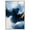 Silver Frame, variant on Blue Deep II Canvas Blue Geode Wall Art by Art Remedy, White Frame, 36 x 54