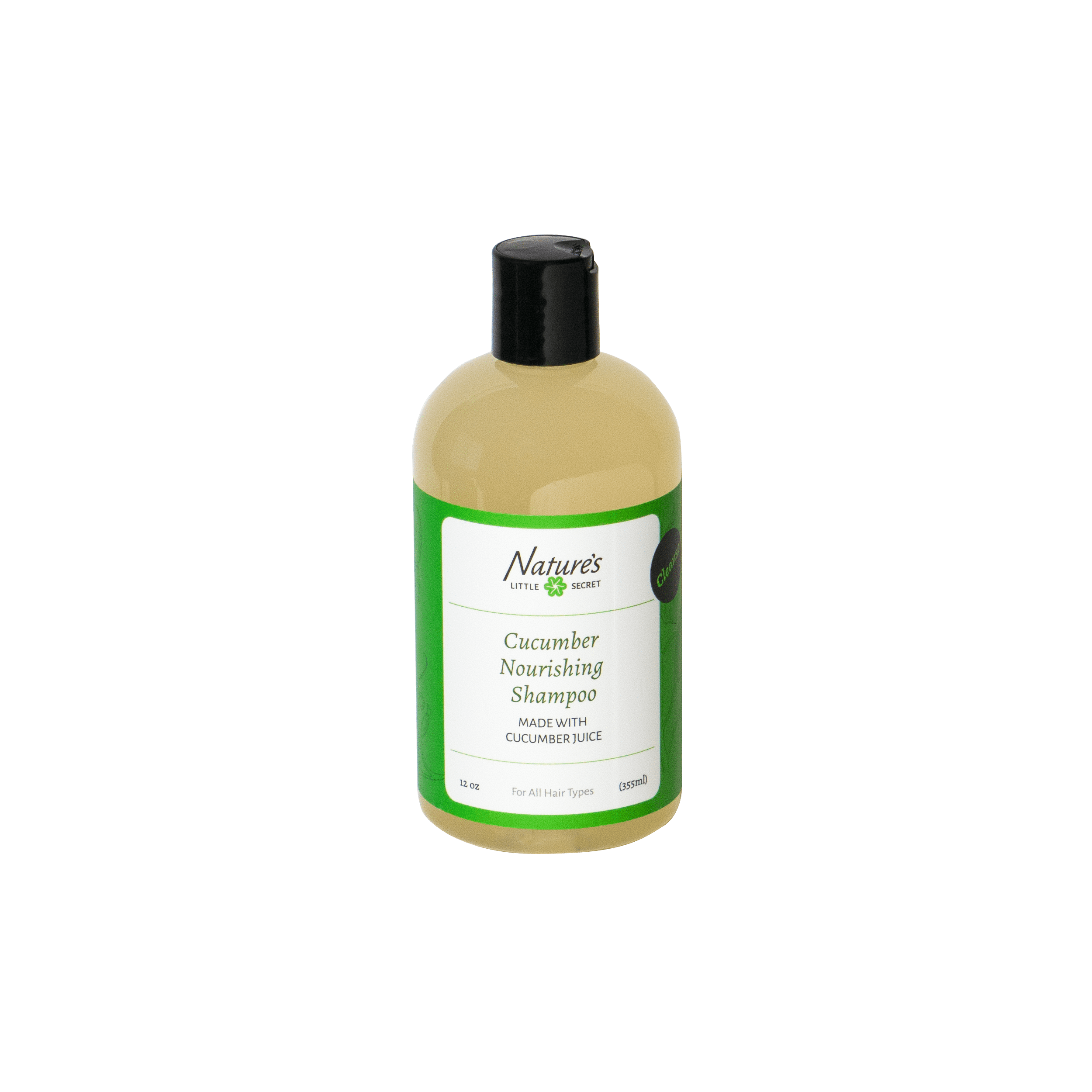 Nature's Little Secret Cucumber Nourishing Sulfate Free Shampoo, 12 oz