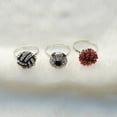 thumbnail image 4 of Sports Style Football Volleyball Basketball Softball Ring Fashion Unique Rings Jewelry, 4 of 8