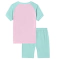 thumbnail image 3 of ATAIKU 2-Piece Summer Pajamas for Toddler and Little Girls Unicorn Short Sleeve Cool PJs Set Kid Size 2-9Y, 3 of 5