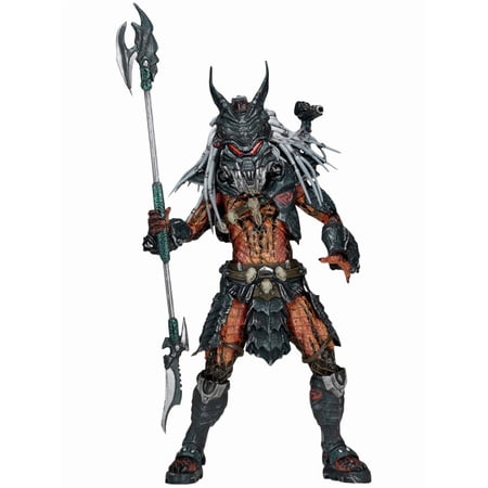 Predator 7" Scale Action Figure, Predator Deluxe Clan Leader Collectible Action Figure with Articulation Points for Displays, Horror Dioramas