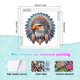 thumbnail image 5 of 5d DIY Parcial Perforación Especial Pintura Diamantes India30x30cm, 5 of 9