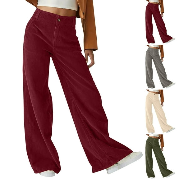 YOIAVAIOY Women Lightweight Velvet Pants Dressy Casual Wide Leg Pants Stretchy High Waisted Velour Palazzo Pants GrayM