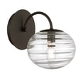 thumbnail image 4 of Metropolitan N3501 Lenora 8" Tall Bathroom Sconce - Bronze, 4 of 6