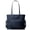 Navy, variant on Women's Khai Large Nylon Top Zip Tote Bag (Navy)
