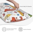 thumbnail image 5 of Easygdp Dinosaur Envelope Closure Pillowcase - 20x36in, Queen Pillowcase, Breathable, Stain-Resistant, Wrinkle-Free, 5 of 9