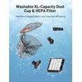 thumbnail image 6 of Replacement Inlet HEPA-H12 Filter Part & Outlet Sponge Part for AS-CA006 Canister Vacuum Cleaner, Washable, Vacuum Cleaner HEPA Style Filter Fits, 6 of 7