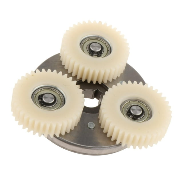 Engranaje de motor de bicicleta Engranajes de bicicleta eléctrica Conjunto de repuesto Accesorios para bicicleta eléctrica 36T Piezas de repuesto de Engranajes de nailon de 475 mm