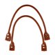 thumbnail image 1 of Bolso de cuero Hugo 2 Piezas Correa desmontable Reemplazo 58cm marrón, 1 of 9