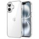 thumbnail image 1 of Funda JeTech para iPhone 16 de 6.1 pulgadas a prueba de golpes, transparente, 1 of 6