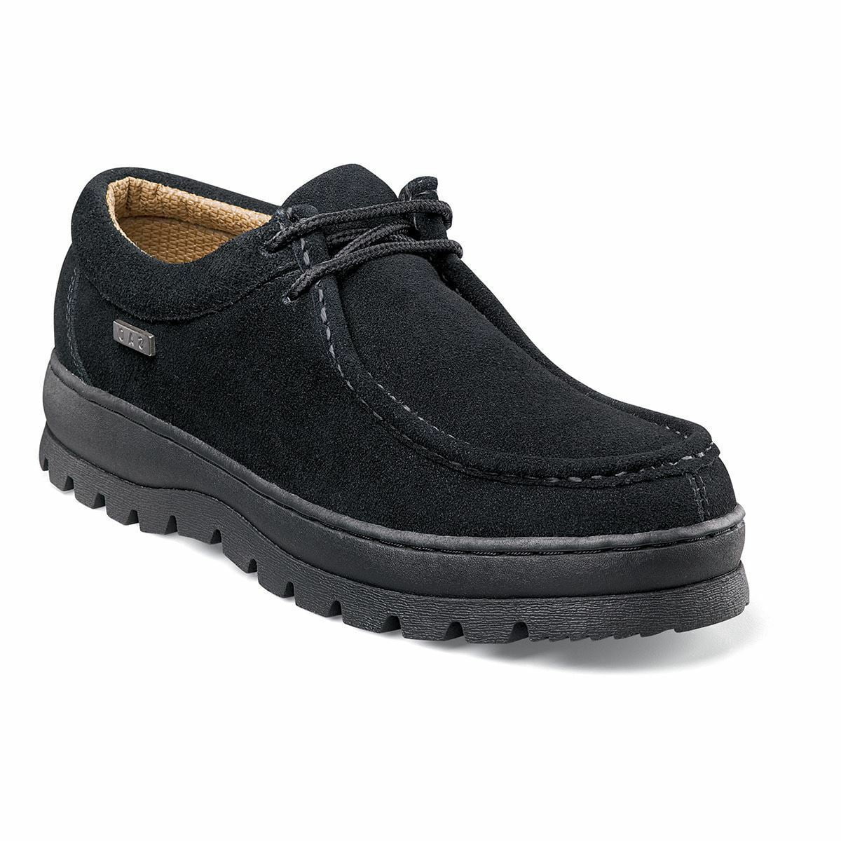 stacy adams black suede shoes