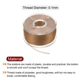 thumbnail image 5 of Uxcell Prewound Bobbin Thread Set with Storage Plastic Case for Embroidery and Sewing Machine, Tan, 5 of 6